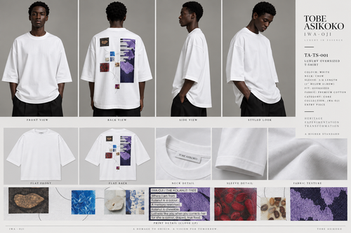 IWA-OJI OVERSIZED T-SHIRT