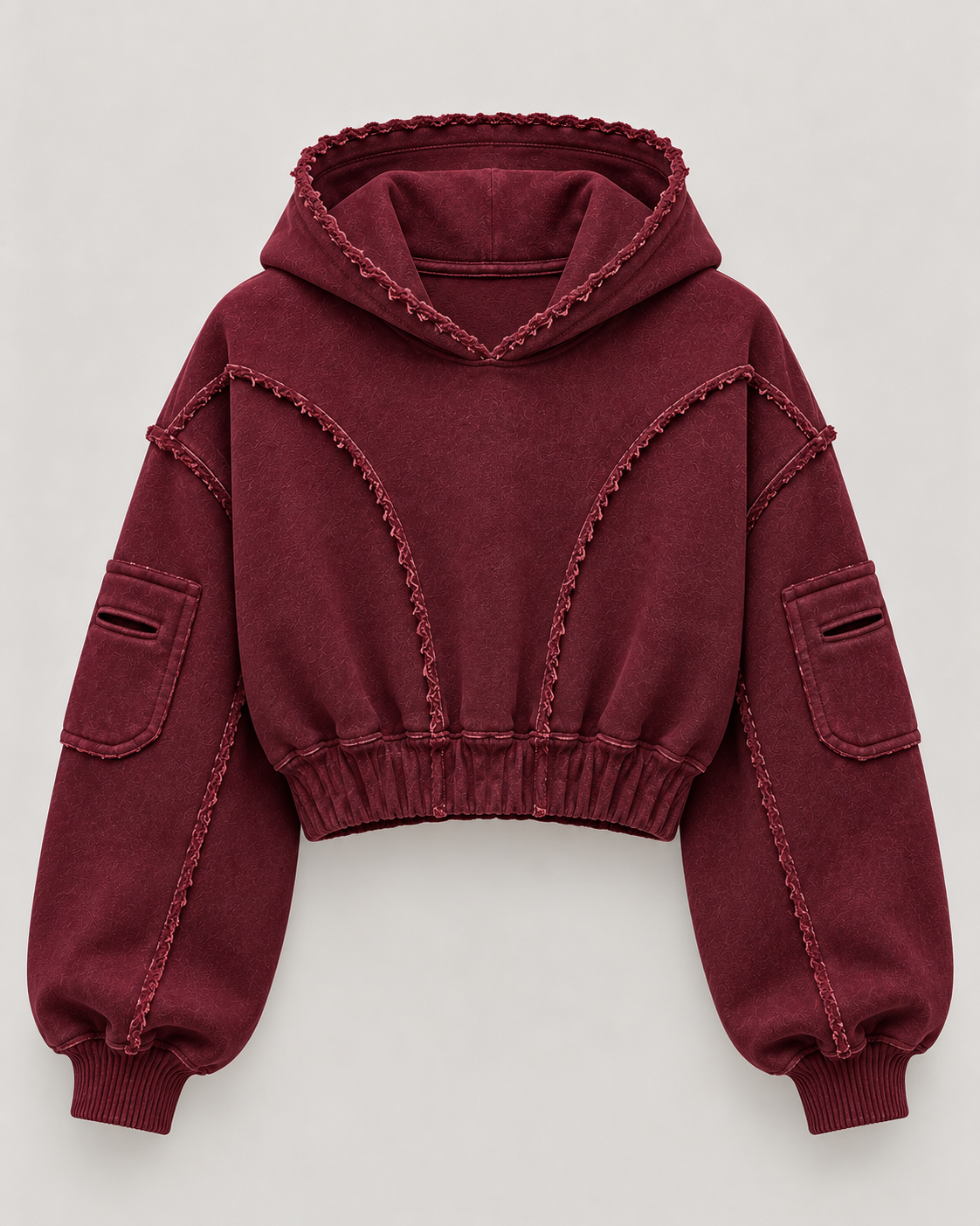 OJI CROPPED HOODIE