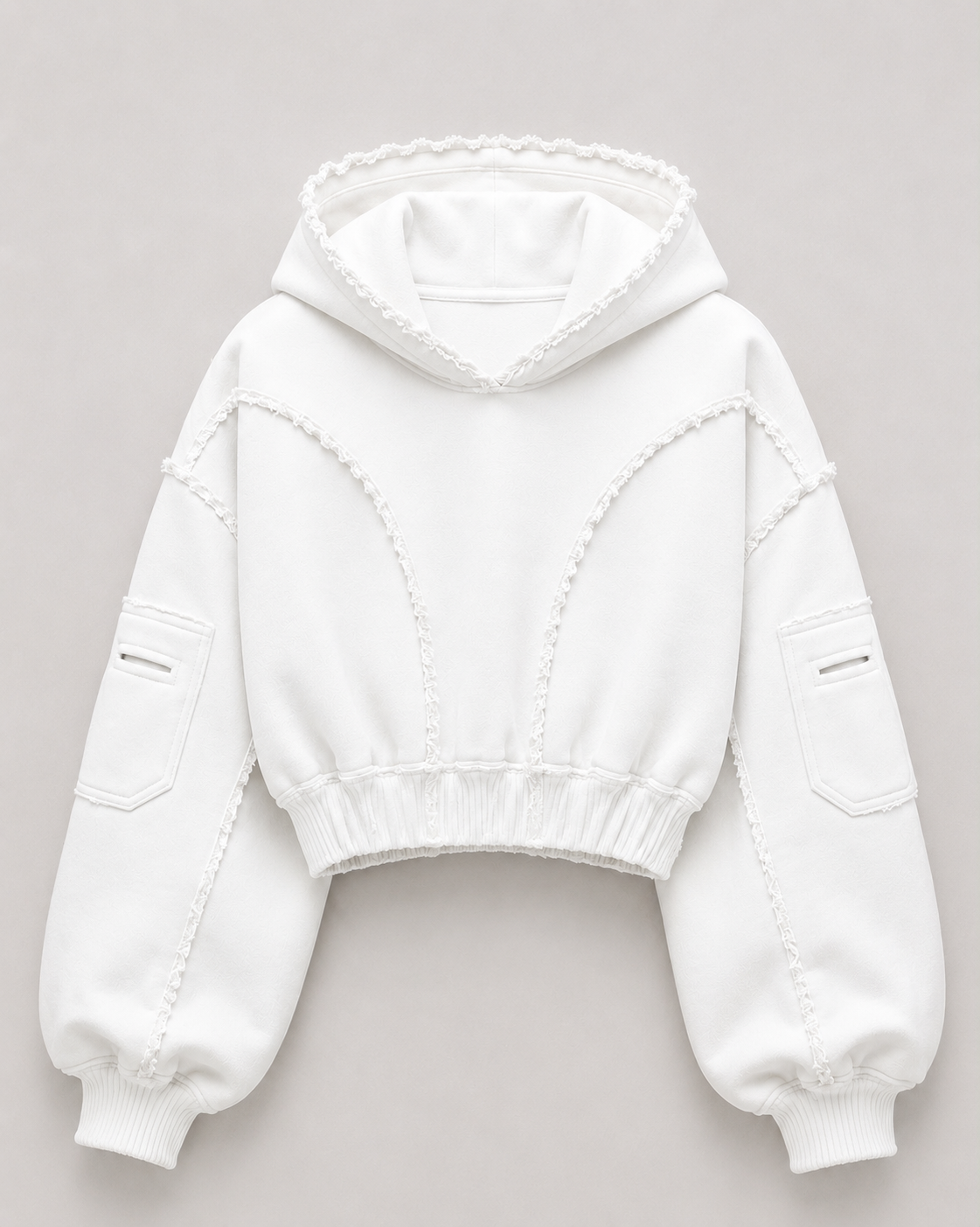 OJI CROPPED HOODIE