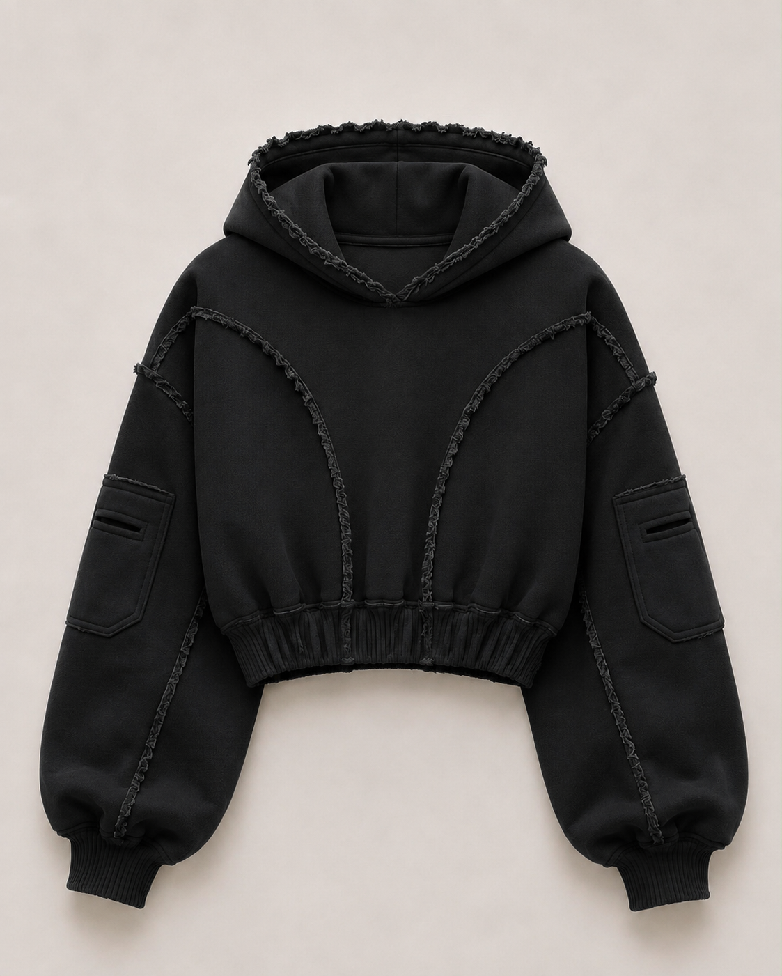 OJI CROPPED HOODIE