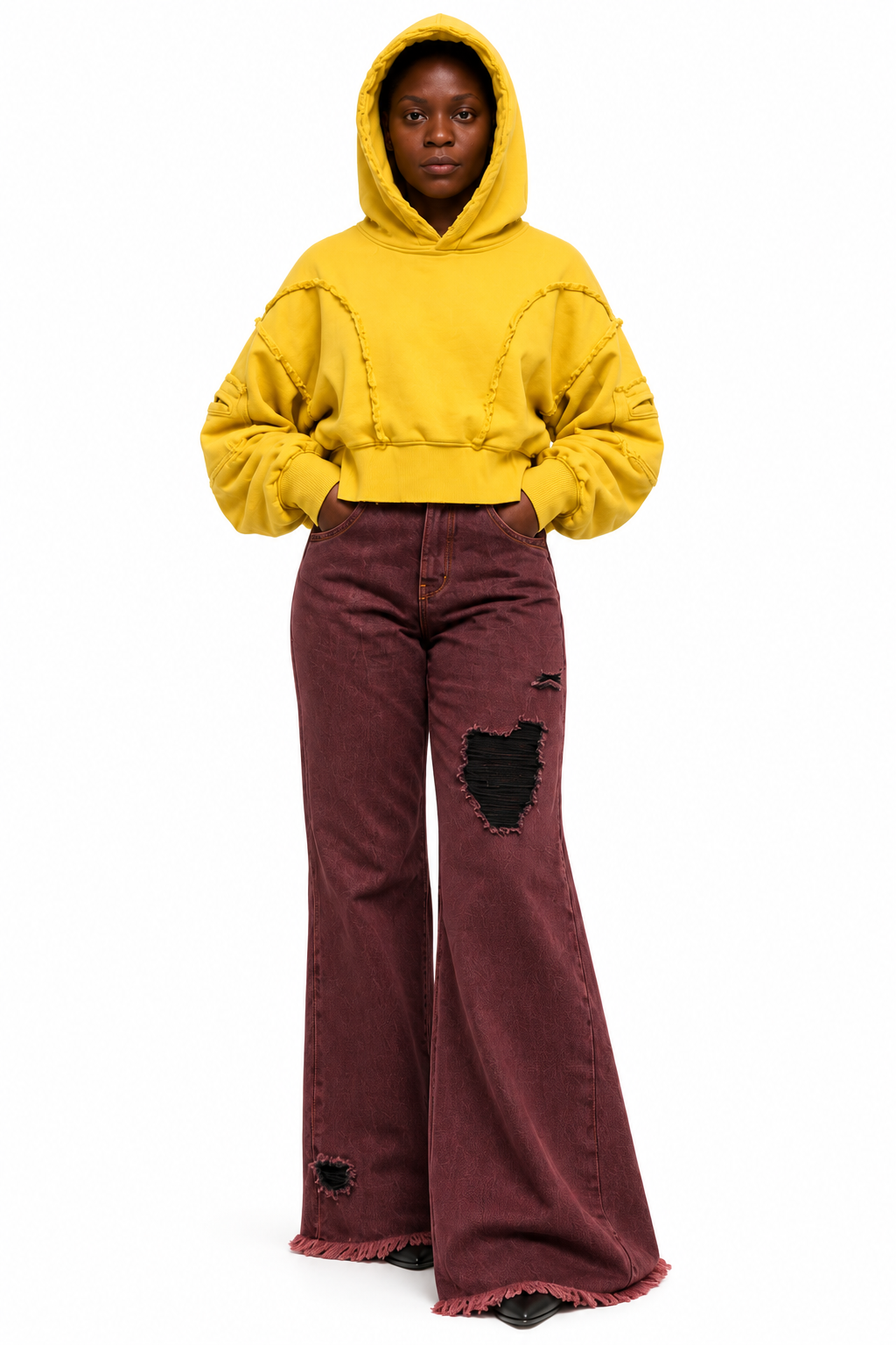 KOLANUT FRACTAL DENIM PANT