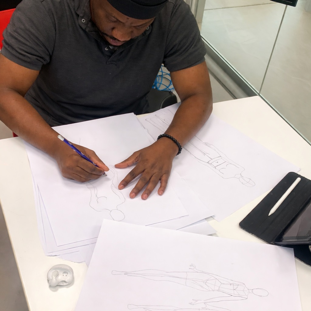Tobe Asikoko at Ferrari Fashion School Milan